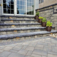 Paving Steps Long Island property