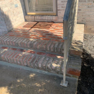 Install paving steps Lindenhurst
